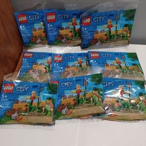 Lego city farm garden scarecrow